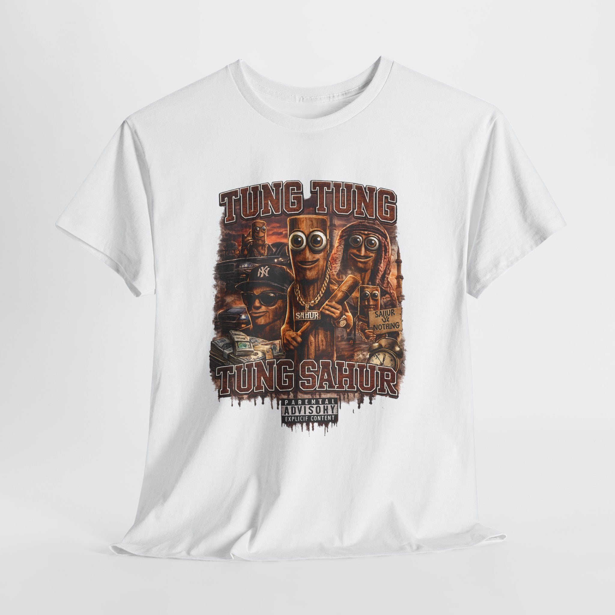 T-Shirt — Vintage Tung Tong Tong Sabor Graphic Tee
